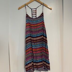 Dress multi color. Purple/orange/blue/white/pink